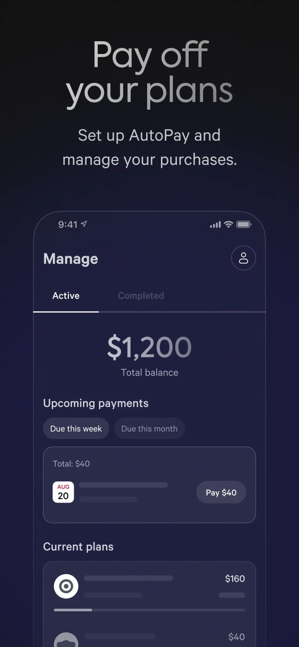 Affirm: Buy now, pay over time App Store screenshot 1