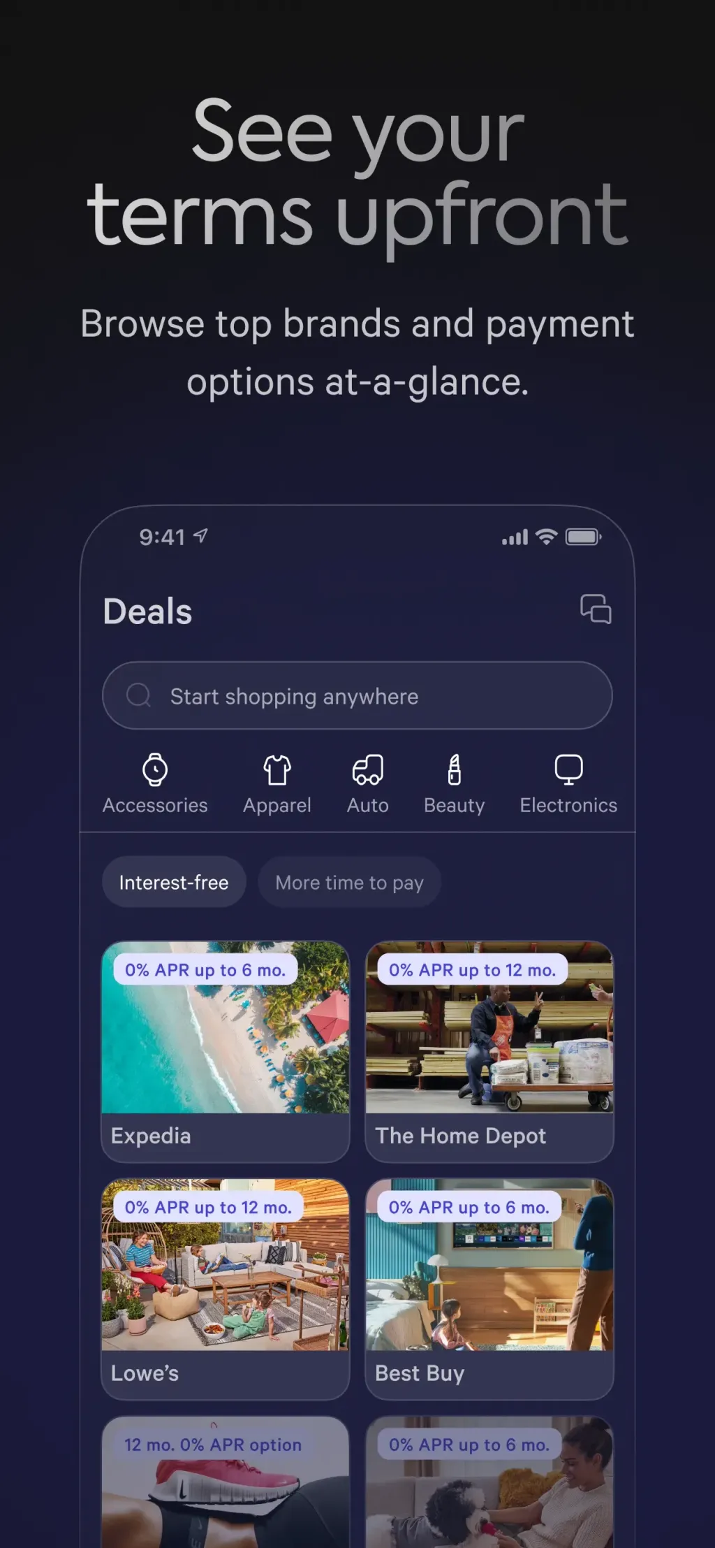 Affirm: Buy now, pay over time App Store screenshot 5