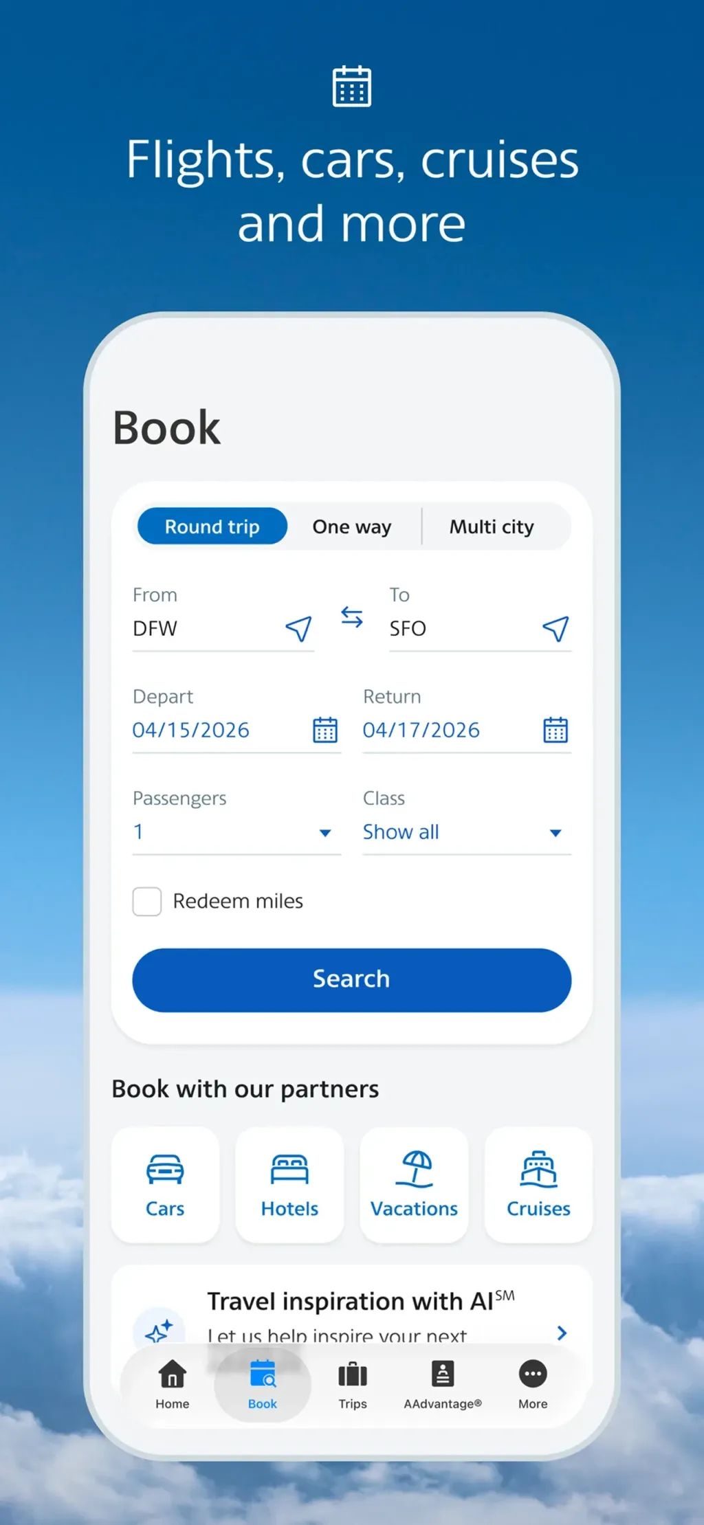 American Airlines App Store screenshot 3
