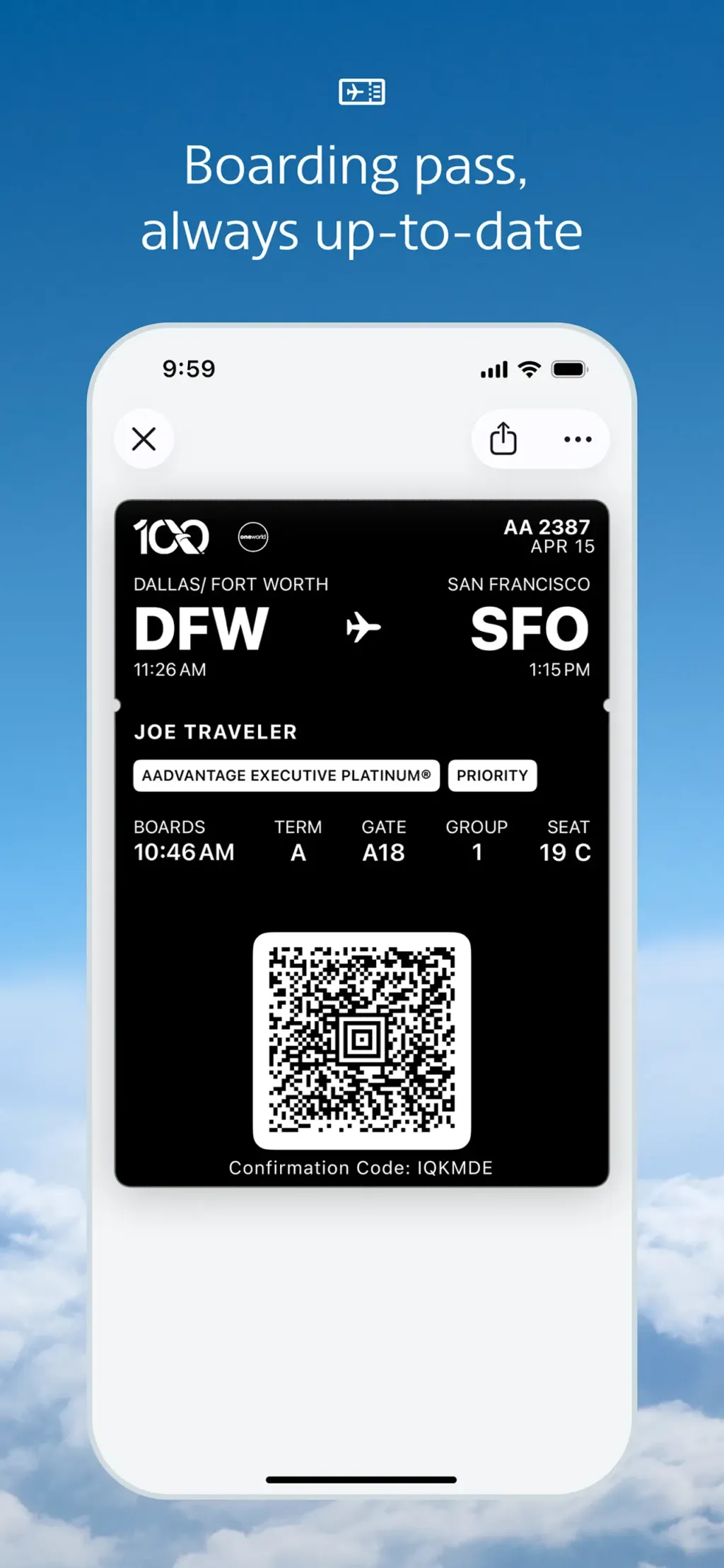 American Airlines App Store screenshot 8