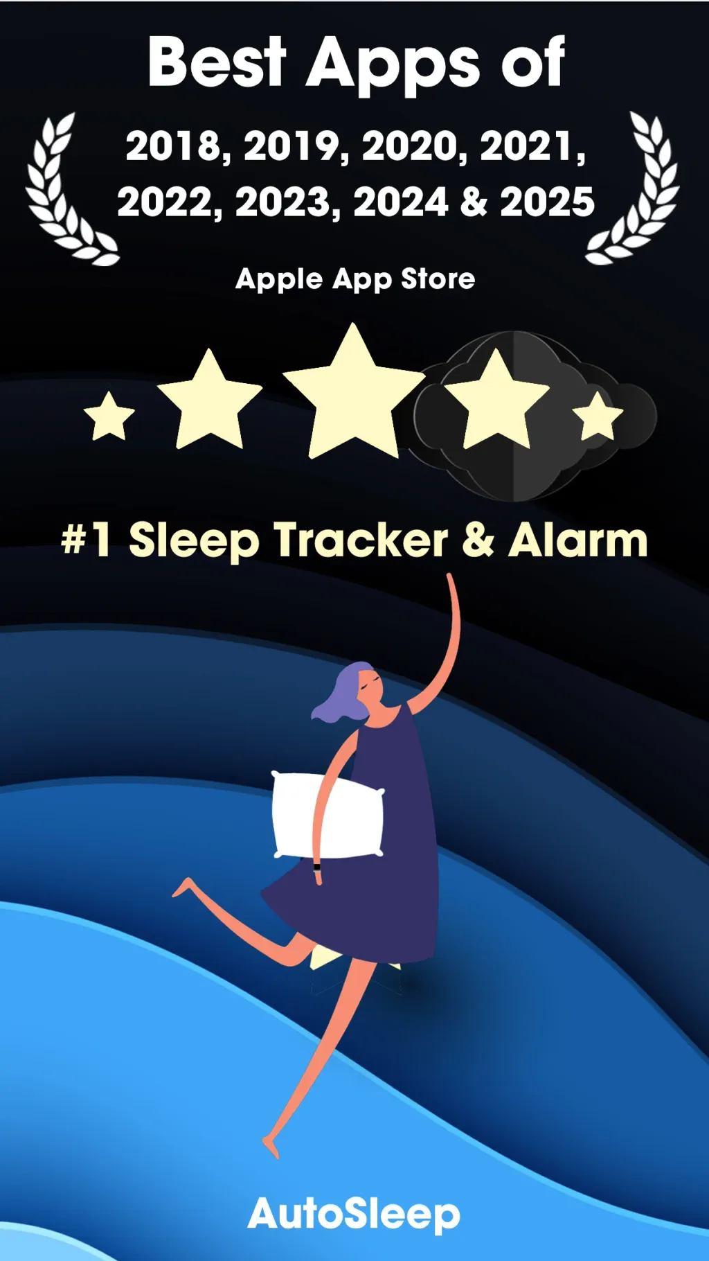 AutoSleep: Watch Sleep Tracker App Store screenshot 1