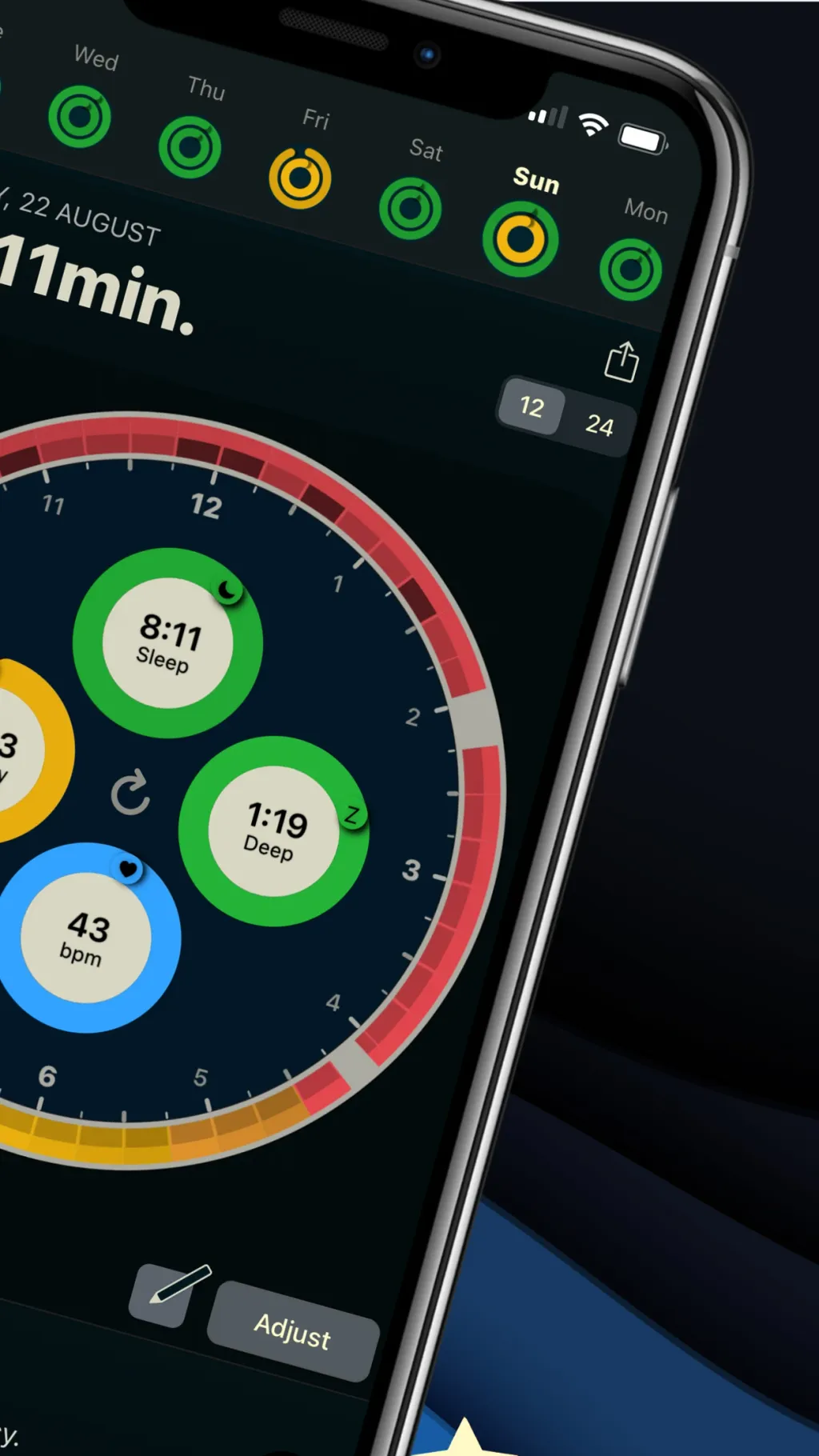 AutoSleep: Watch Sleep Tracker App Store screenshot 3
