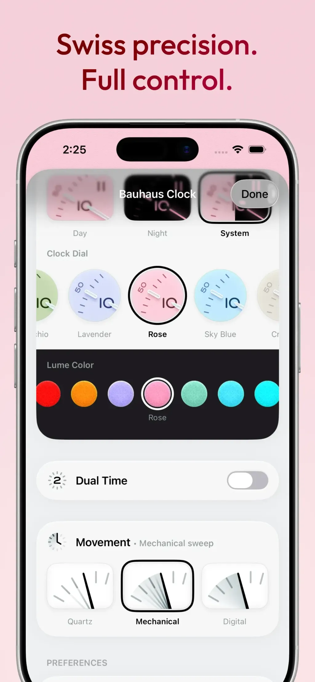 Bauhaus Clock App Store screenshot 7