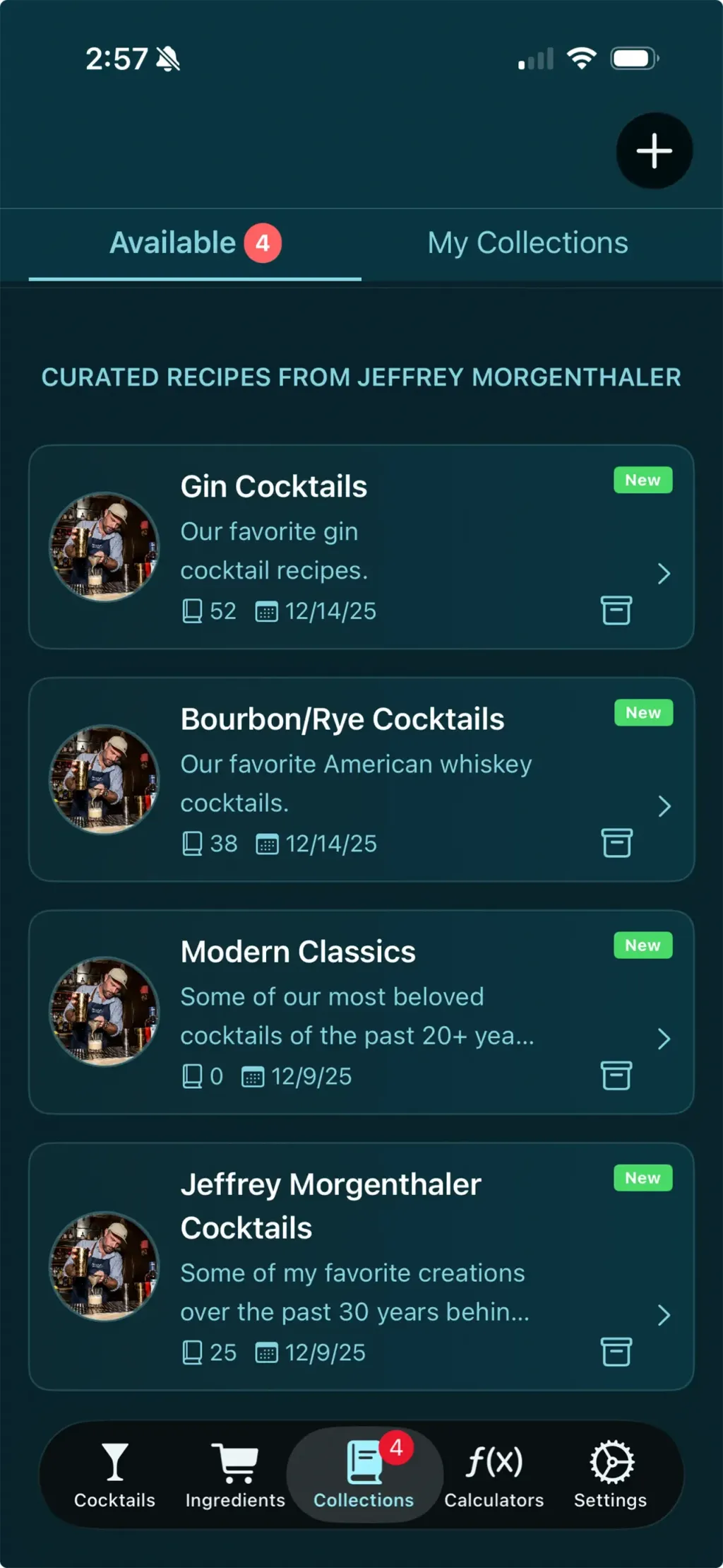 Bevnap: Cocktail Recipes App Store screenshot 2
