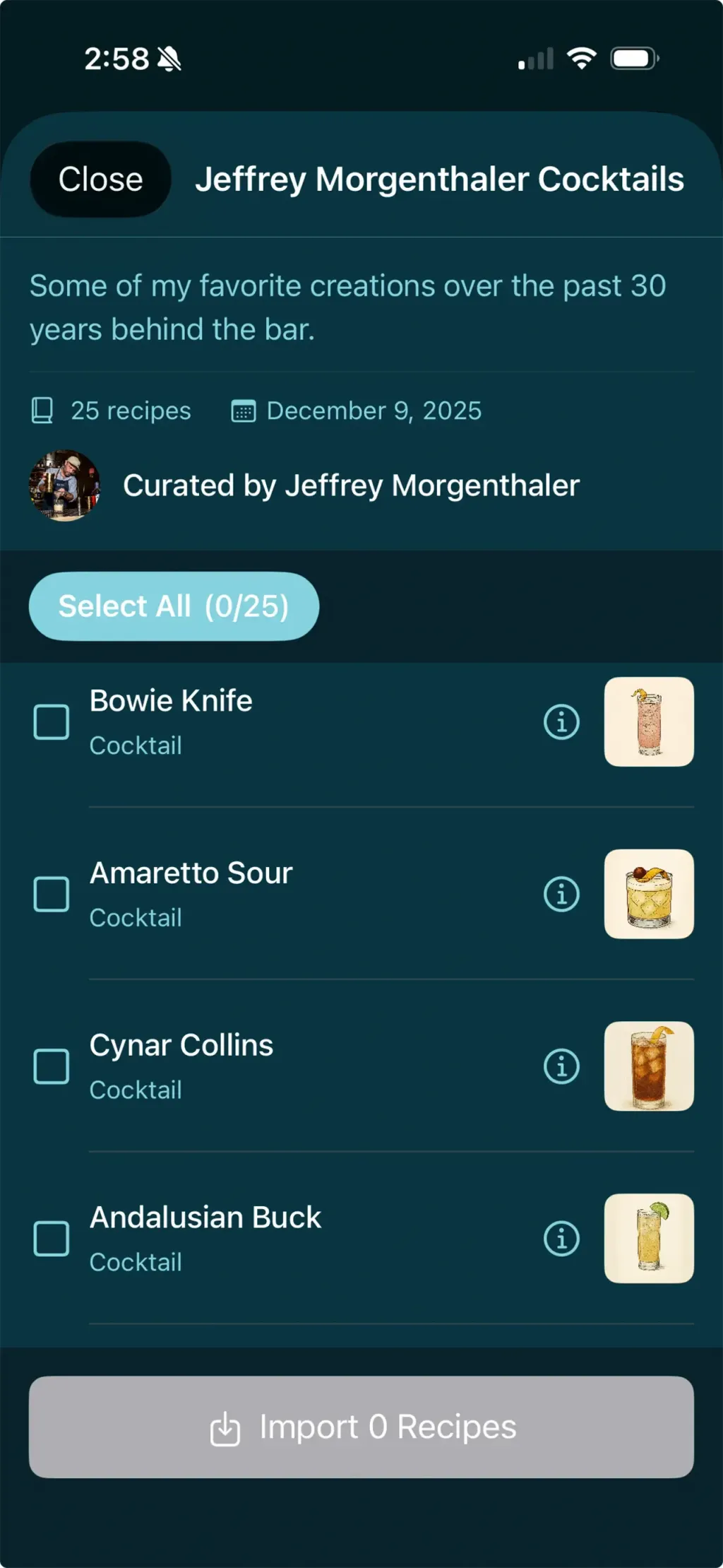 Bevnap: Cocktail Recipes App Store screenshot 5