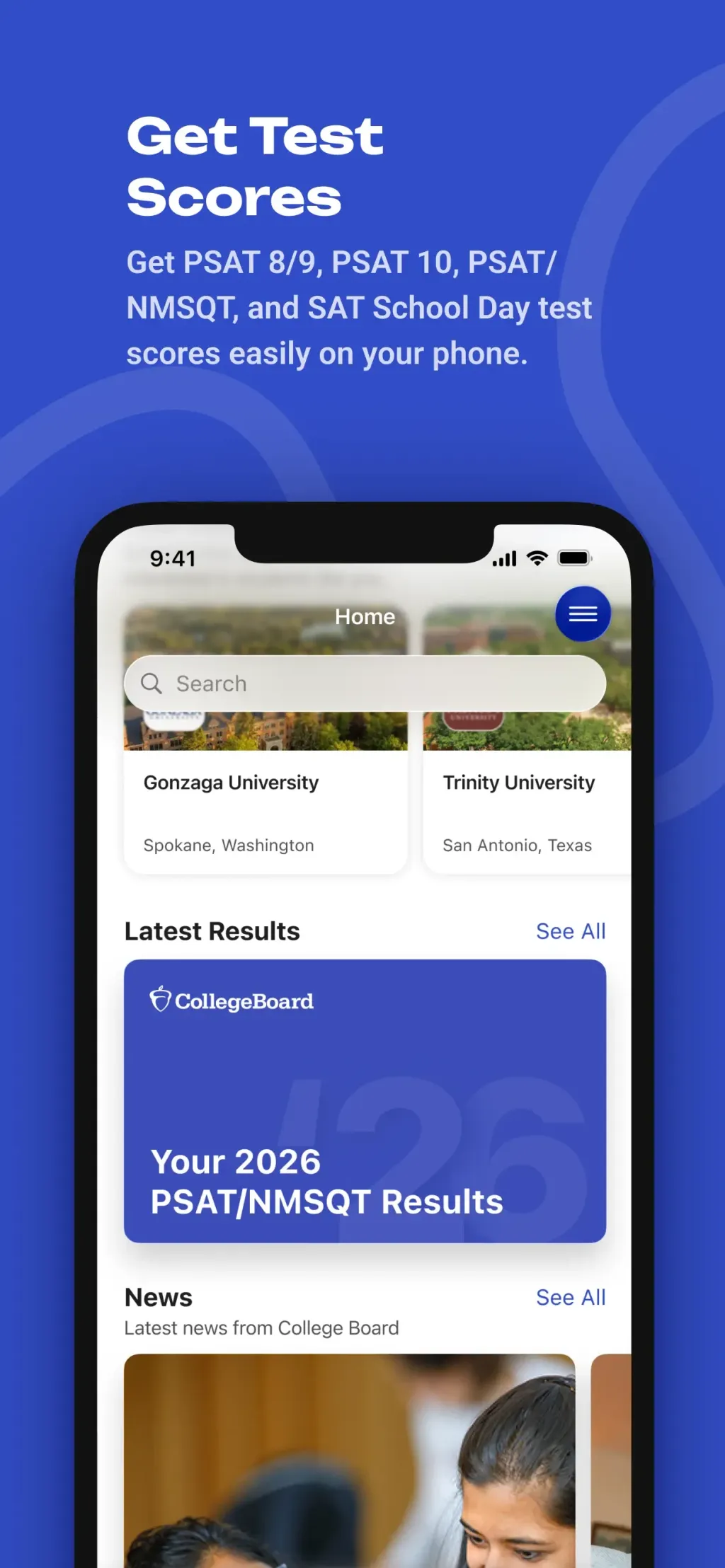 BigFuture School App Store screenshot 1