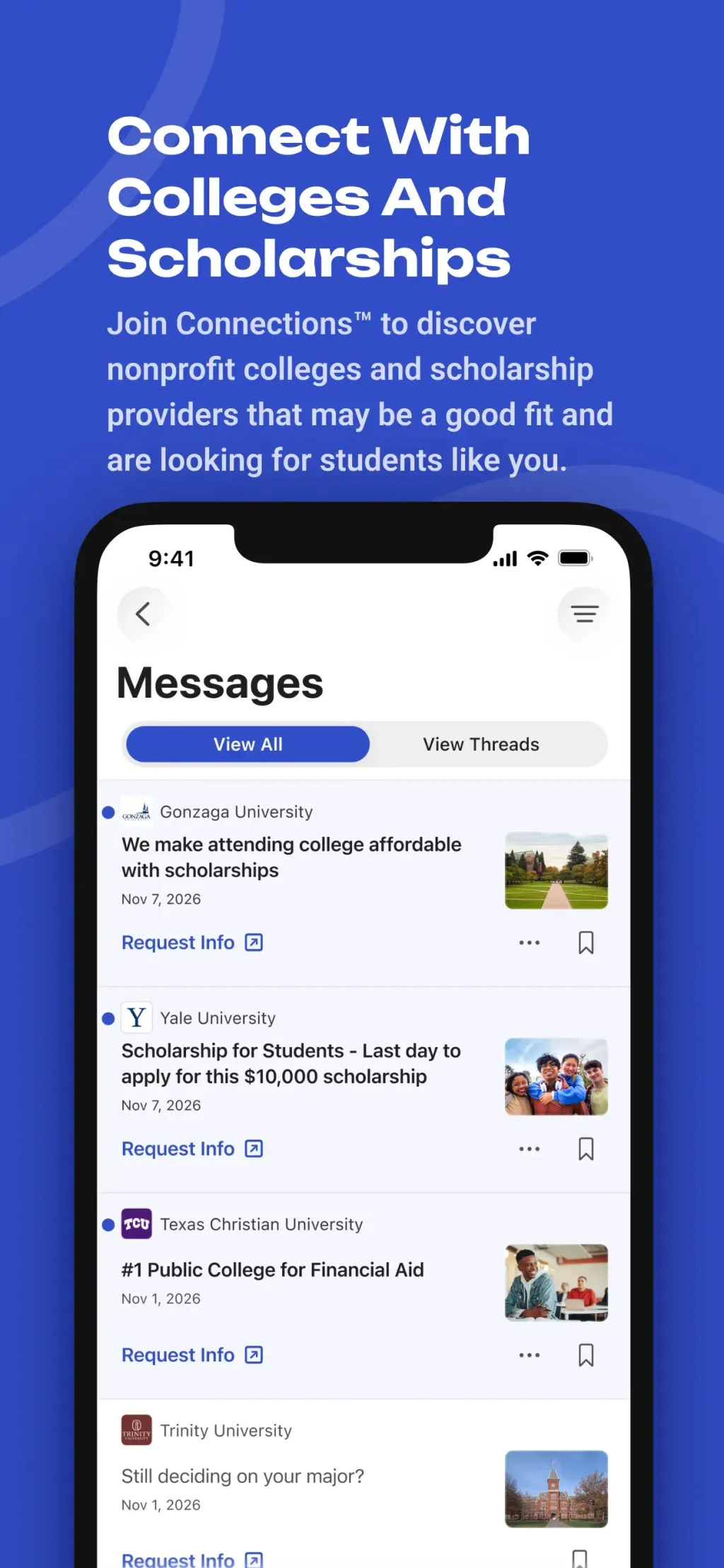 BigFuture School App Store screenshot 3