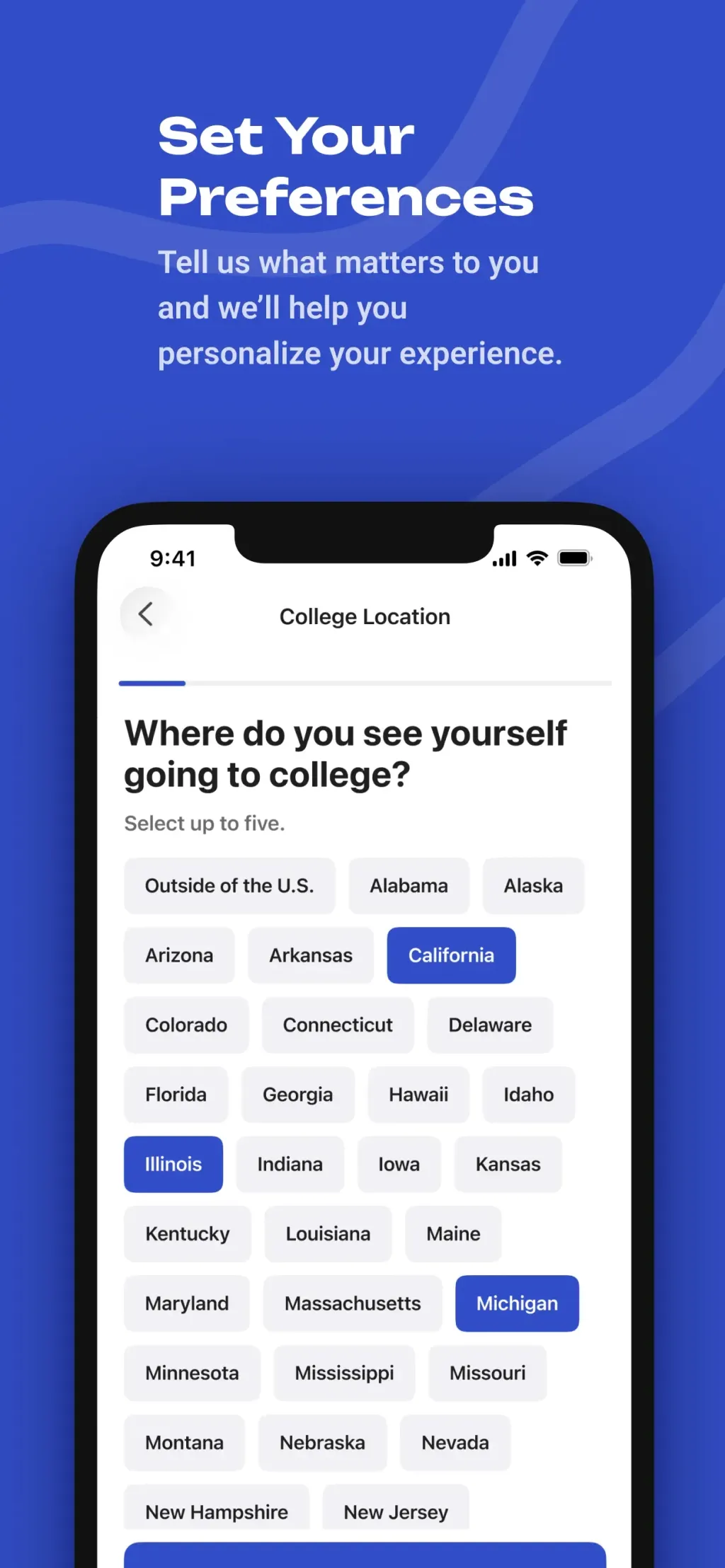 BigFuture School App Store screenshot 4