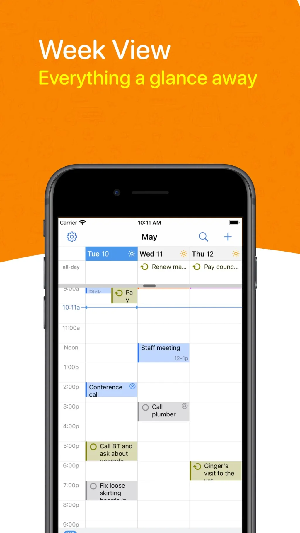 BusyCal: Calendar & Tasks App Store screenshot 3