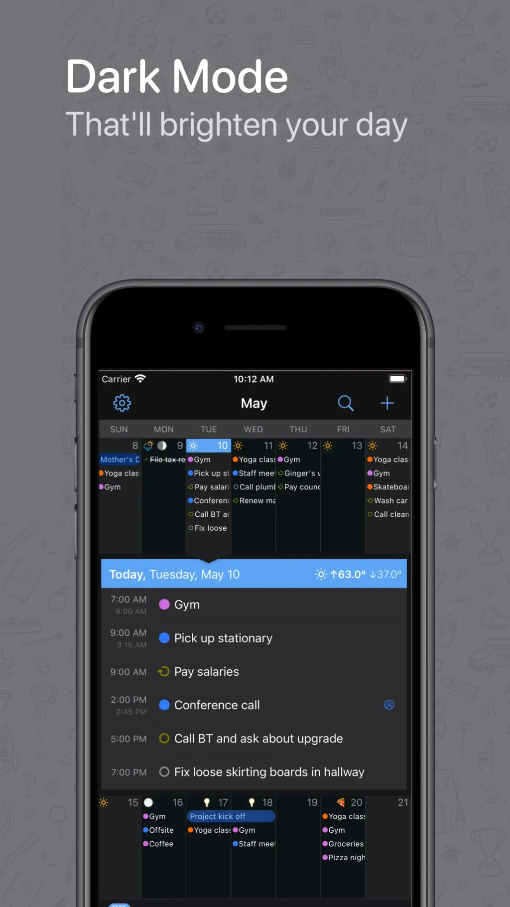 BusyCal: Calendar & Tasks screenshot 1