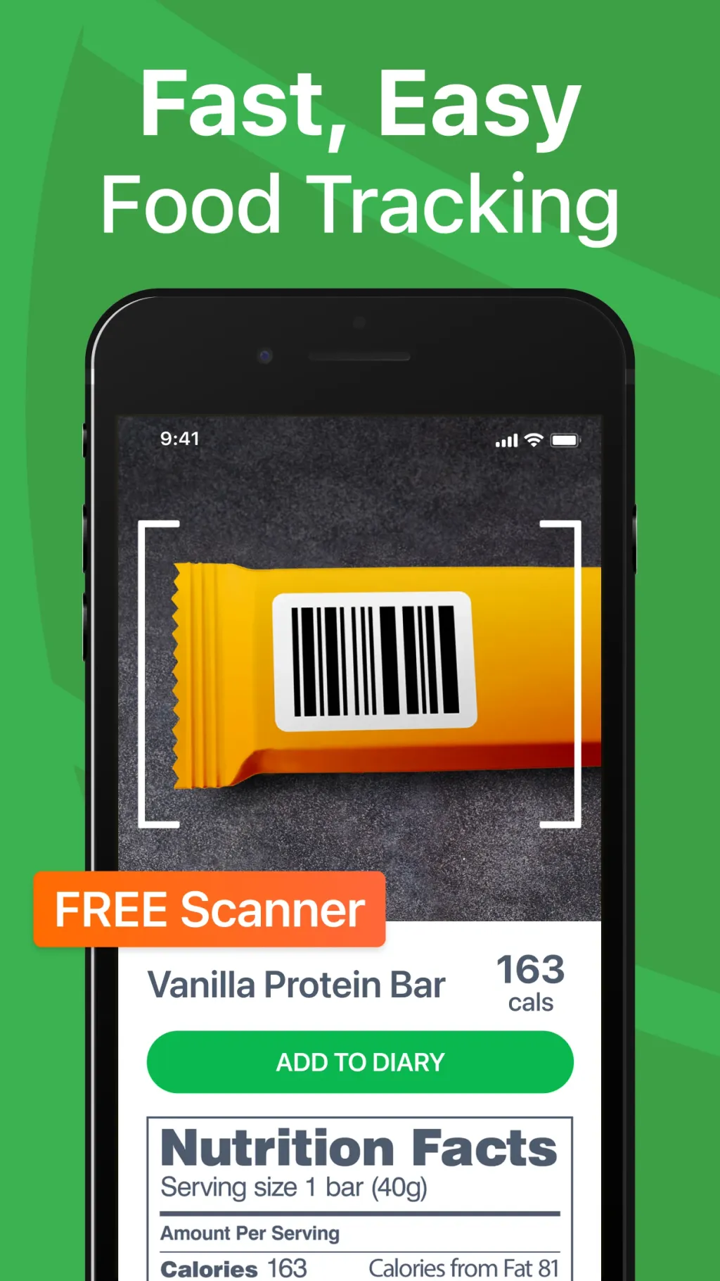 Calorie Counter PRO MyNetDiary App Store screenshot 3