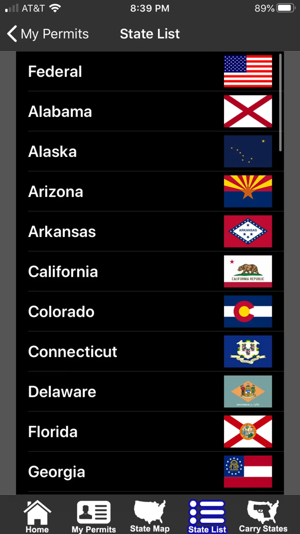 CCW – Concealed Carry 50 State App Store screenshot 5