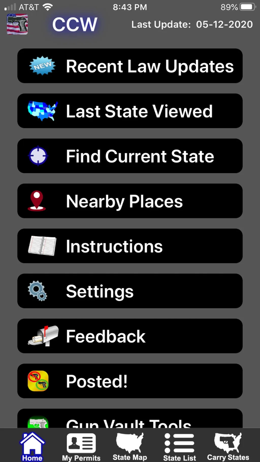 CCW – Concealed Carry 50 State App Store screenshot 7