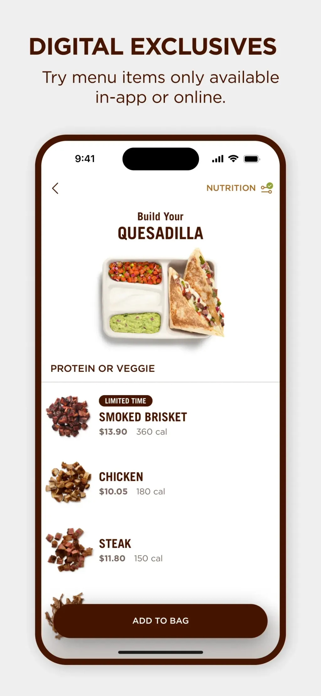 Chipotle App Store screenshot 4