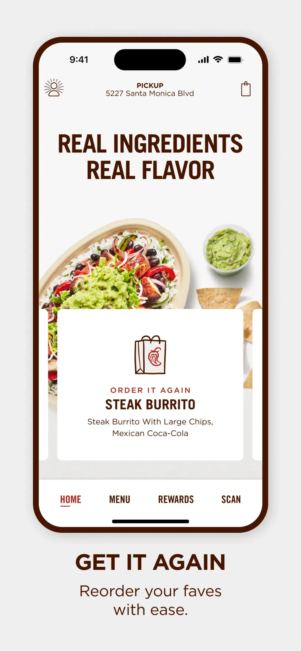 Chipotle App Store screenshot 5