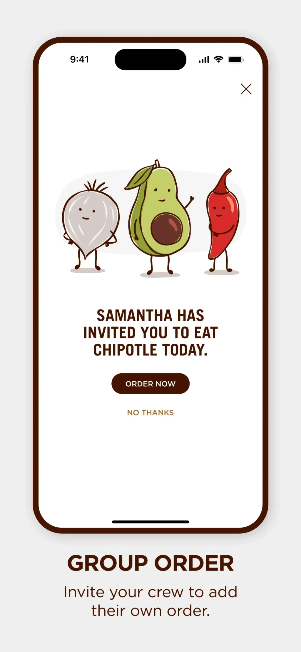 Chipotle App Store screenshot 6