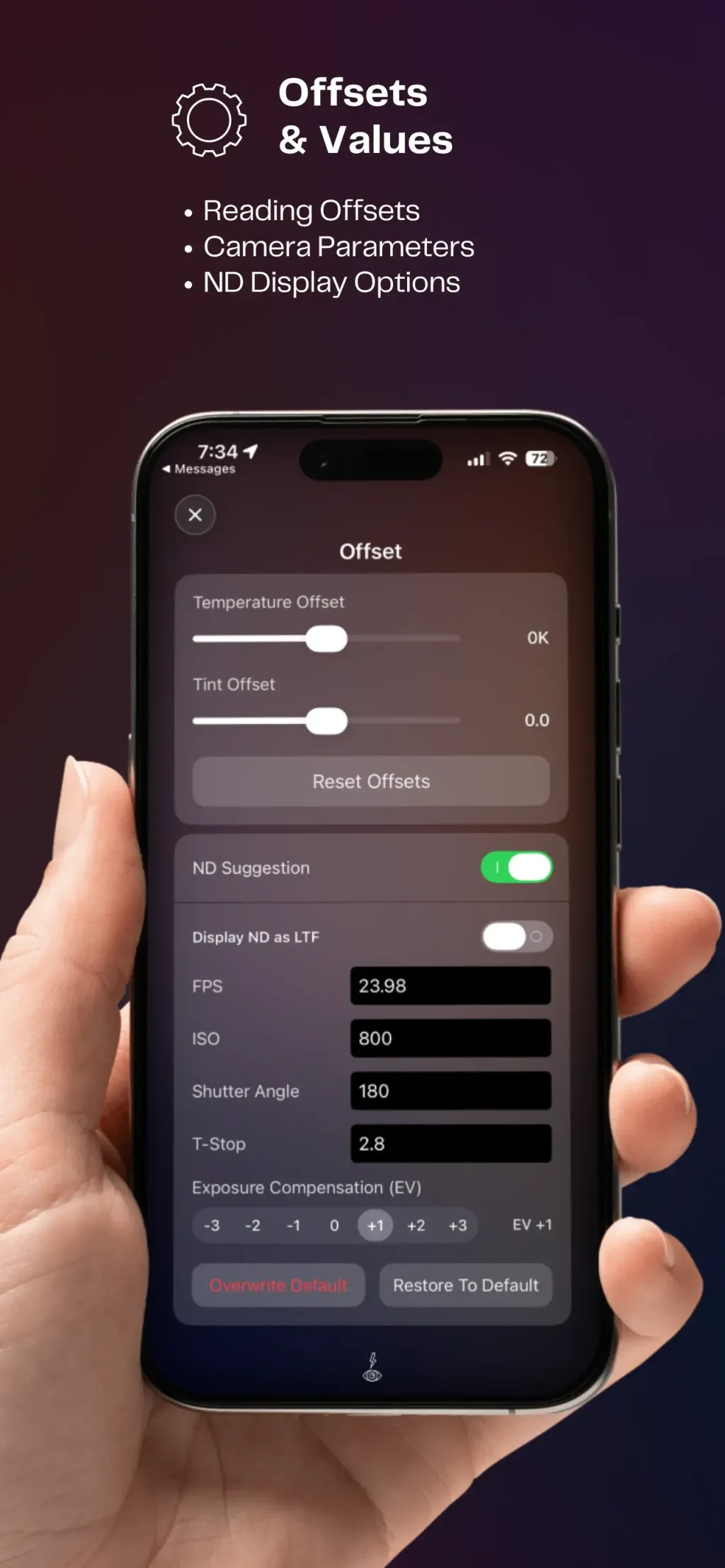 CineTemp App Store screenshot 4