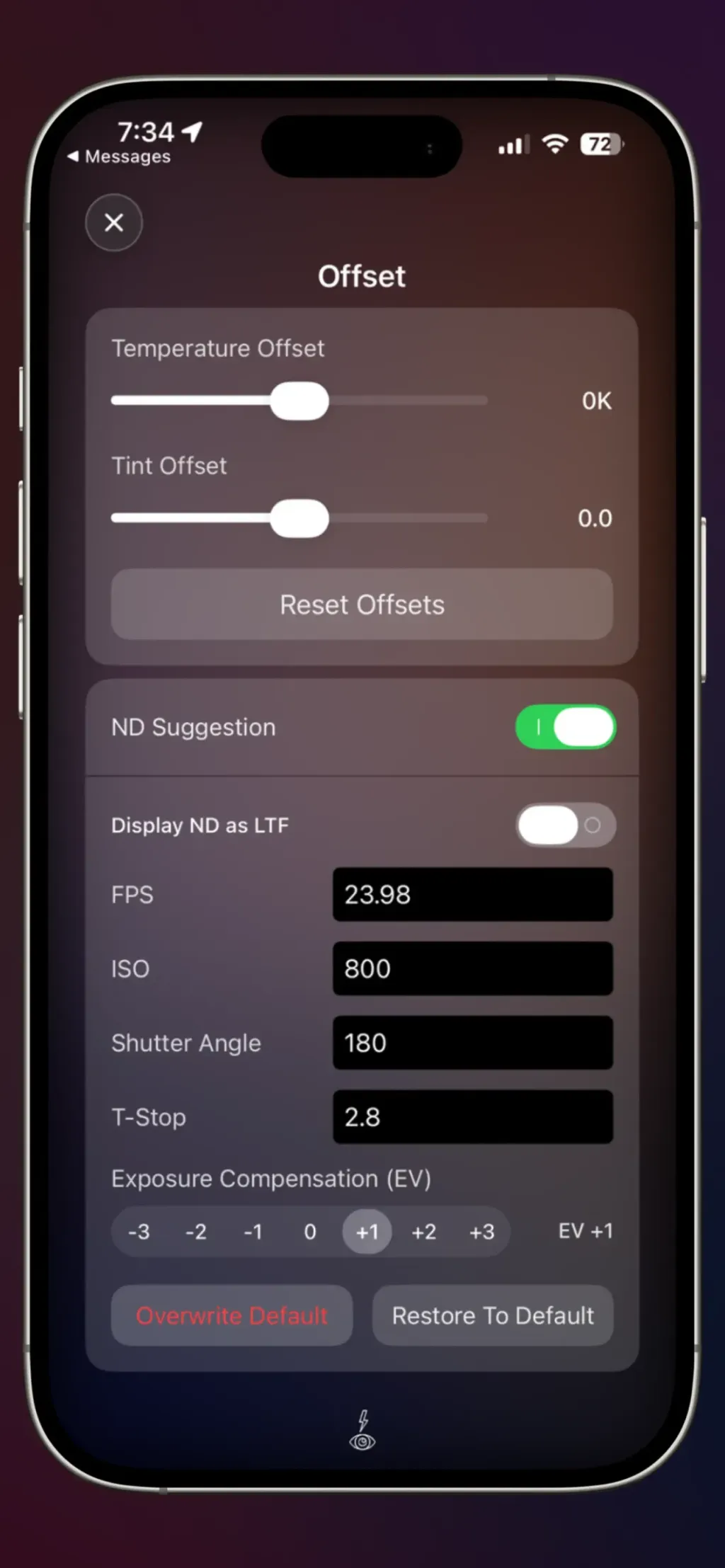 CineTemp App Store screenshot 6