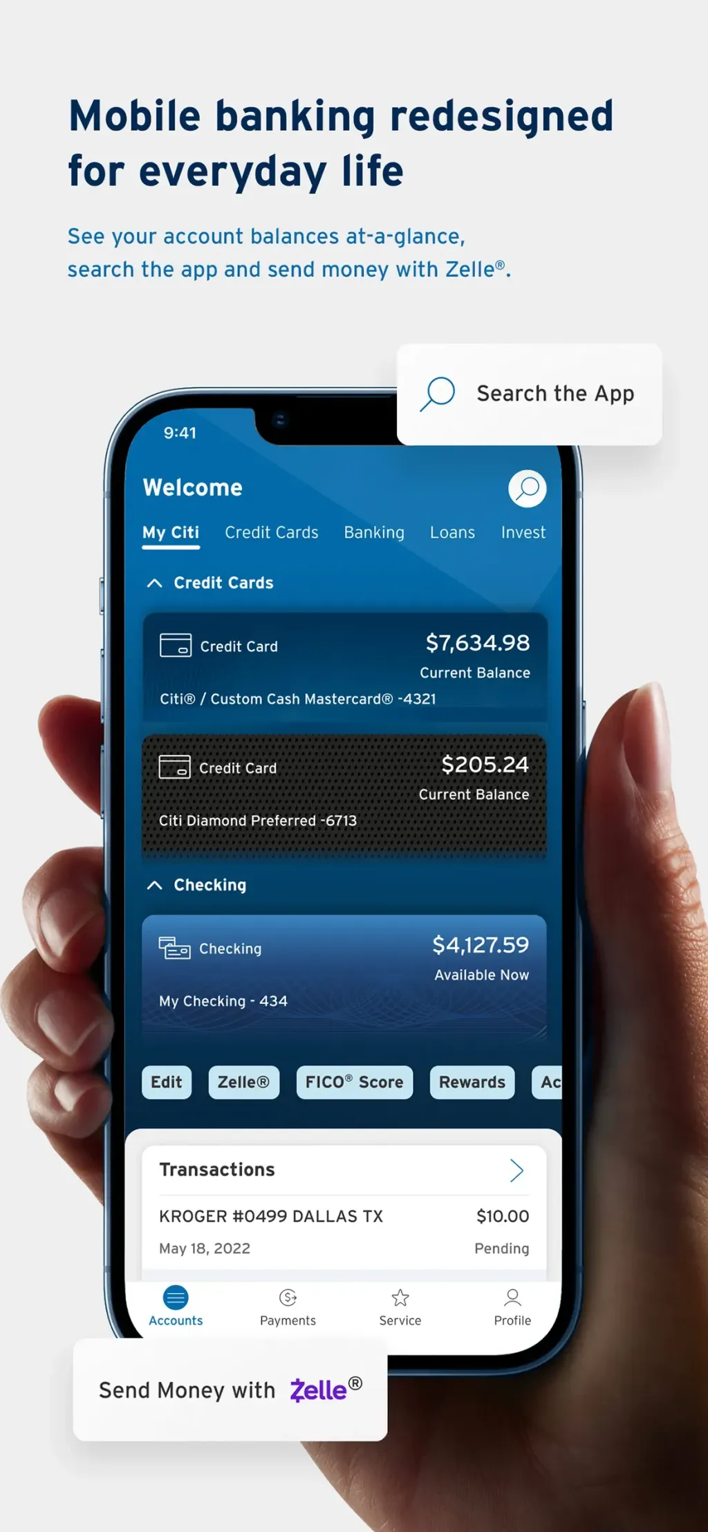 Citi Mobile® App Store screenshot 1