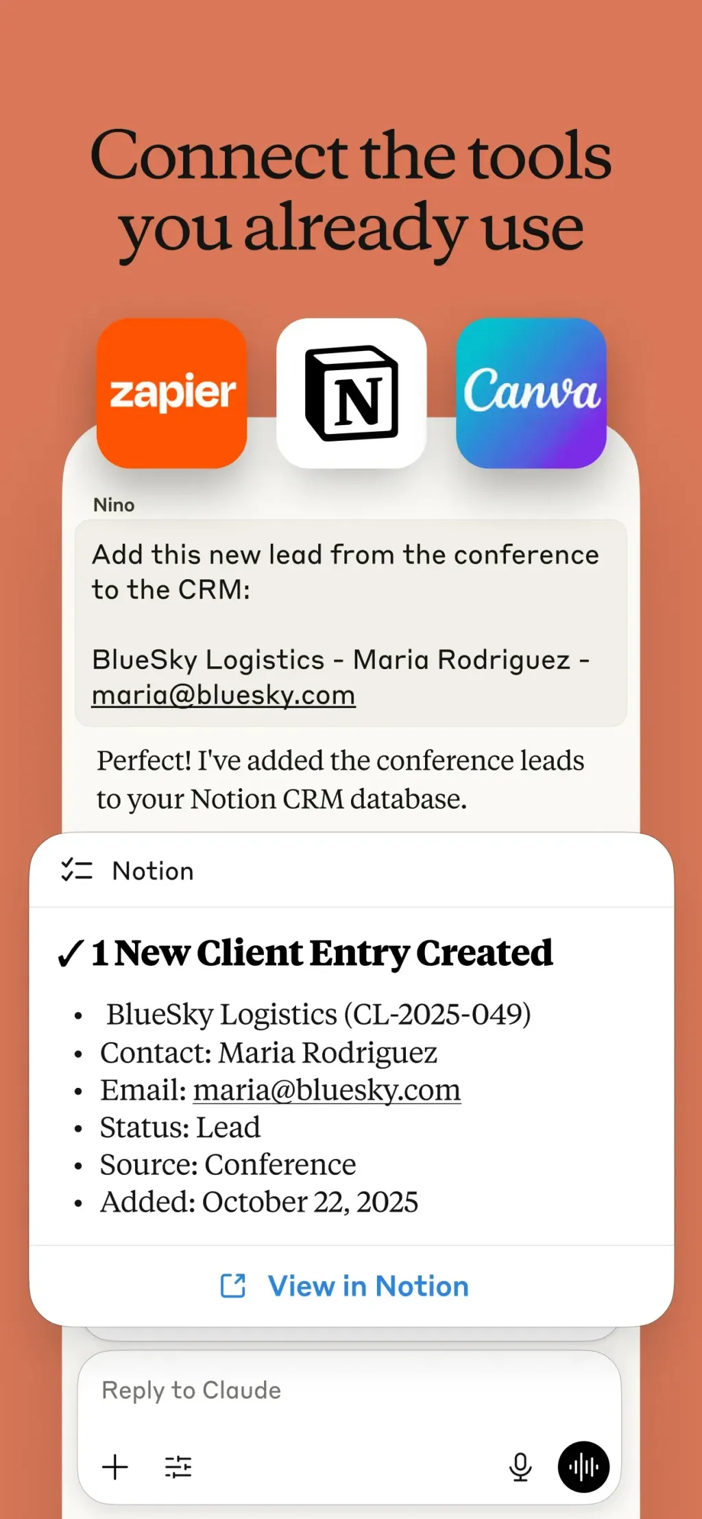 Claude by Anthropic App Store screenshot 3