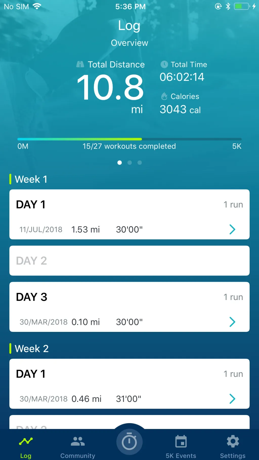 Couch to 5K® - Run training App Store screenshot 4