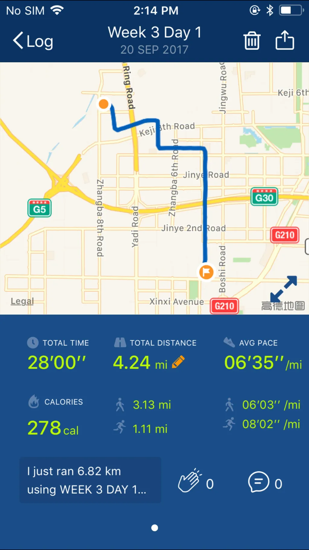 Couch to 5K® - Run training App Store screenshot 5