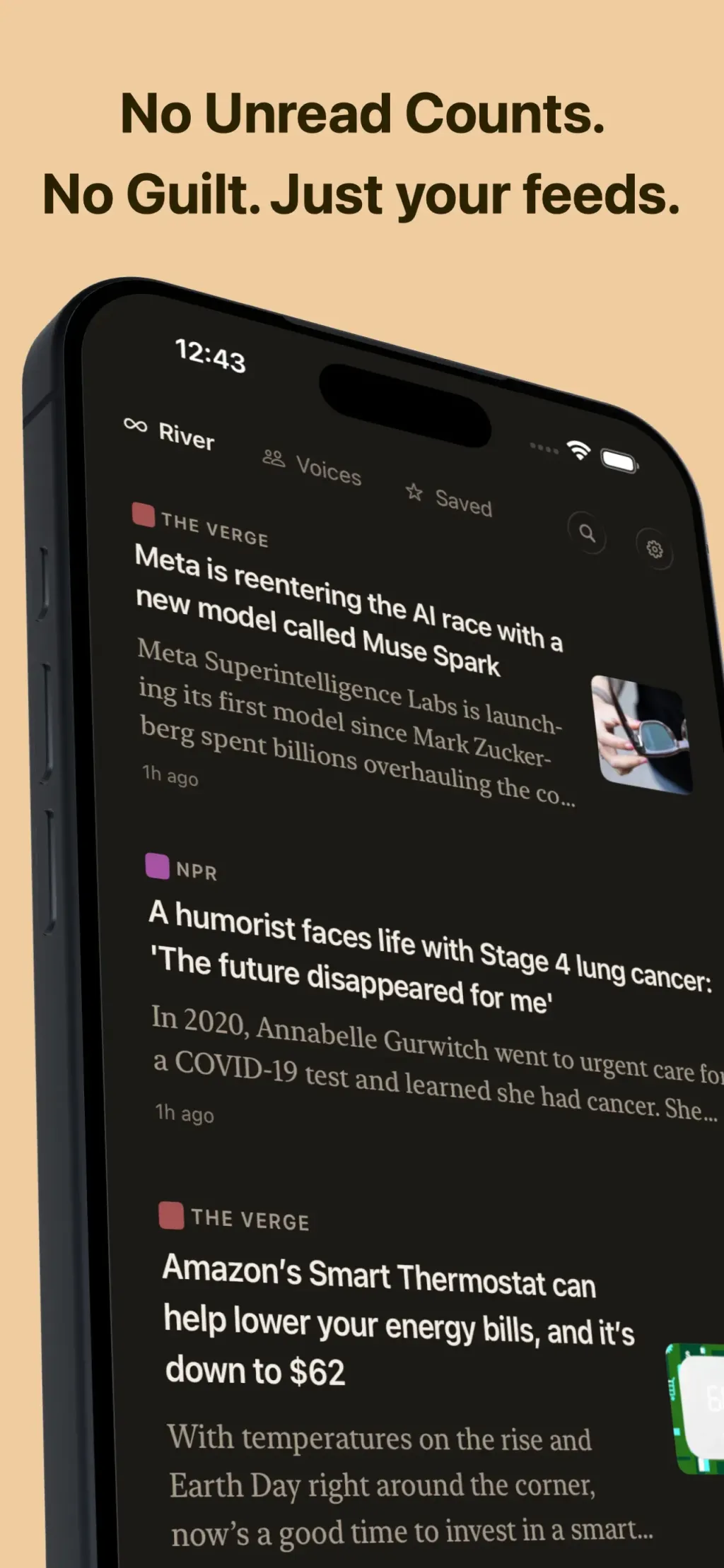 Current Reader App Store screenshot 2