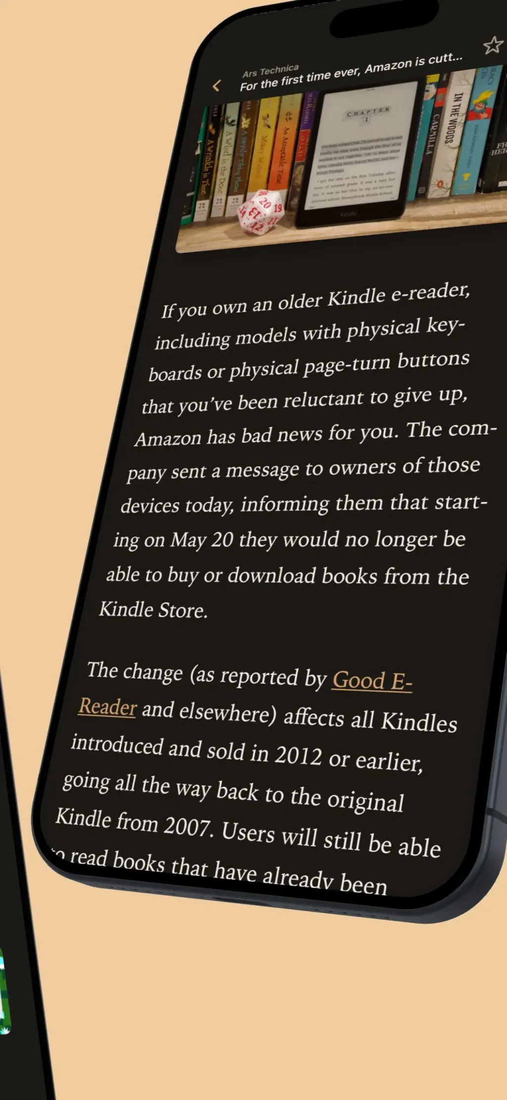 Current Reader App Store screenshot 4