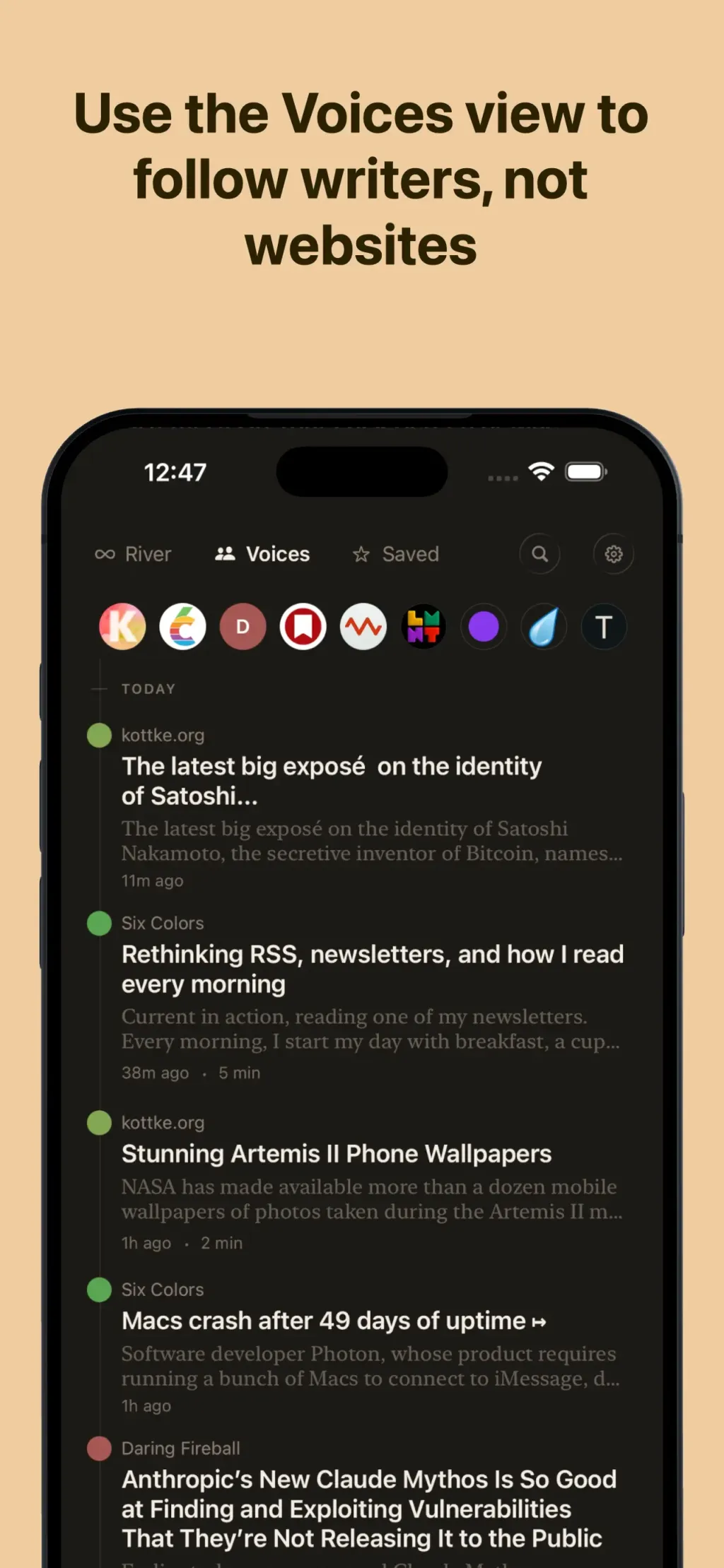 Current Reader App Store screenshot 5