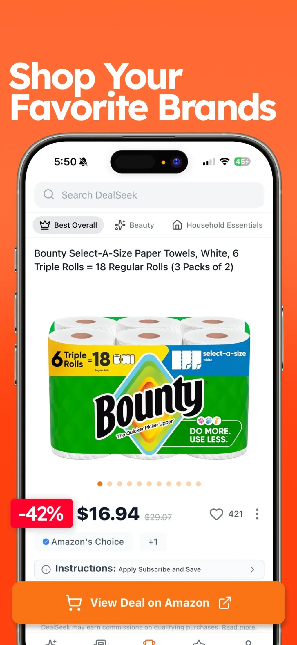 DealSeek: Coupons & Discounts App Store screenshot 5