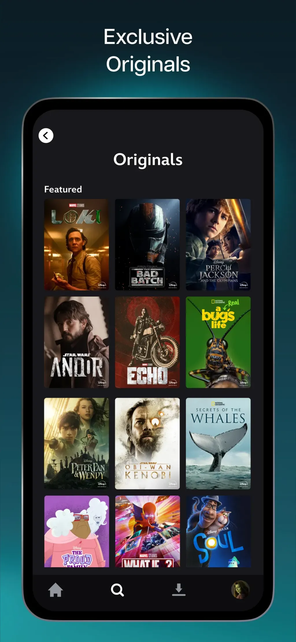 Disney+ App Store screenshot 4