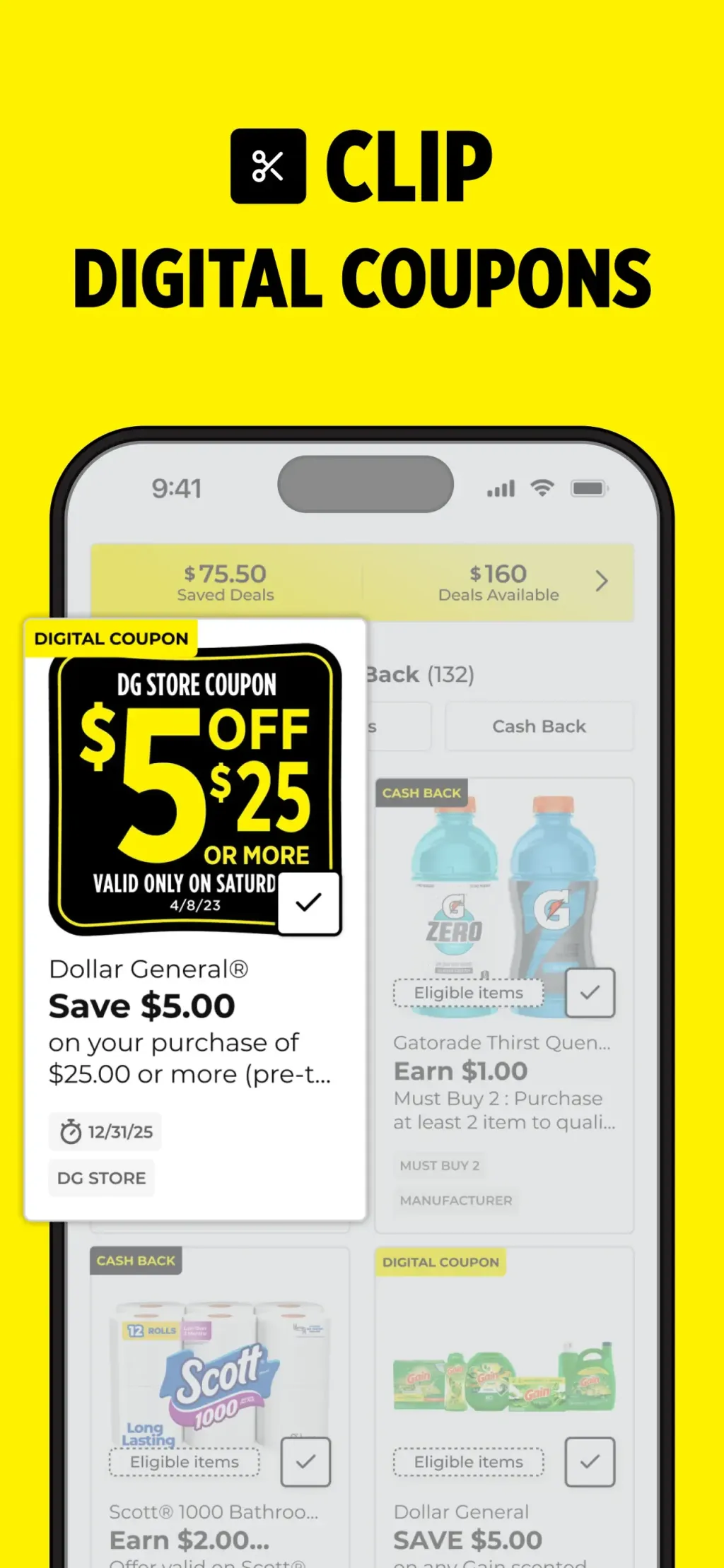 Dollar General-Digital Coupons App Store screenshot 3