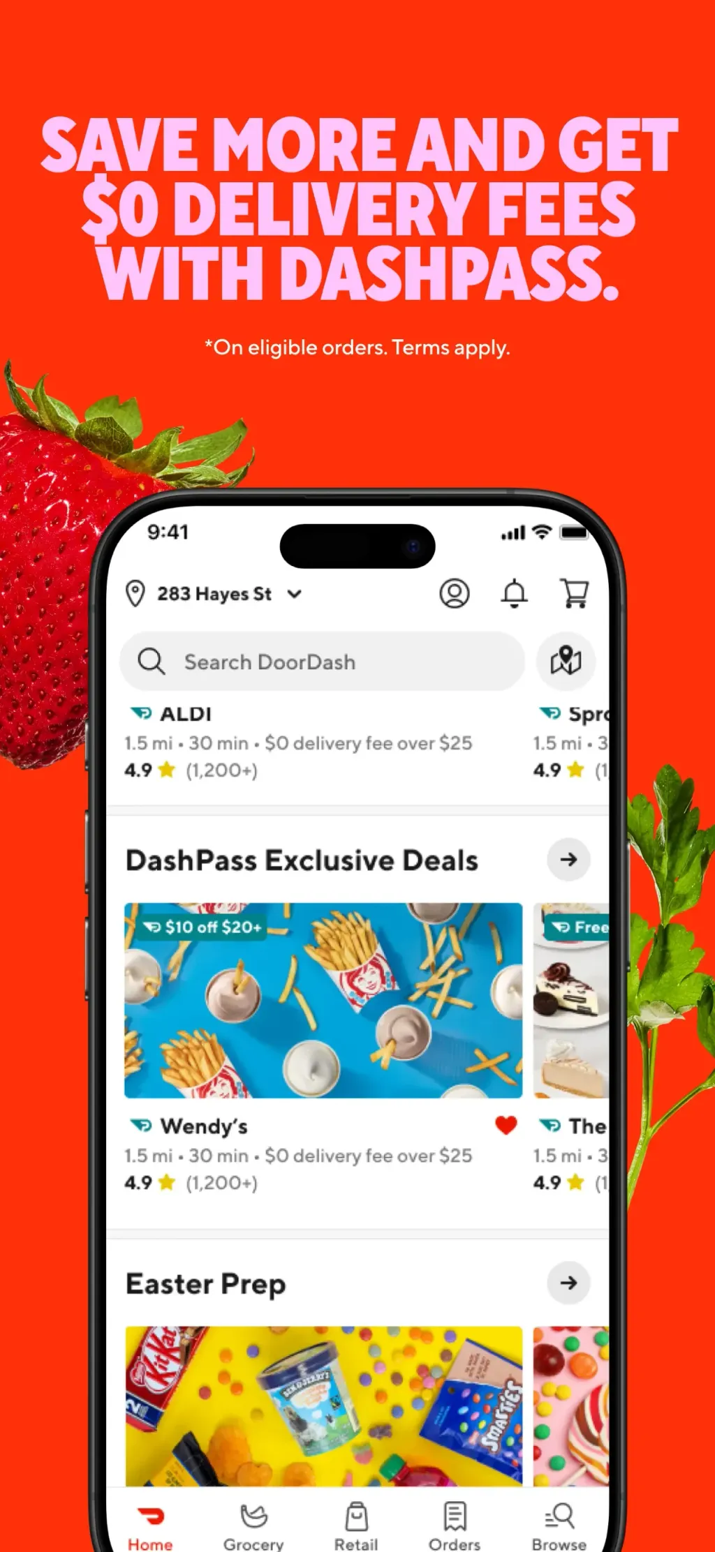 DoorDash: Food, Grocery, More screenshot 2