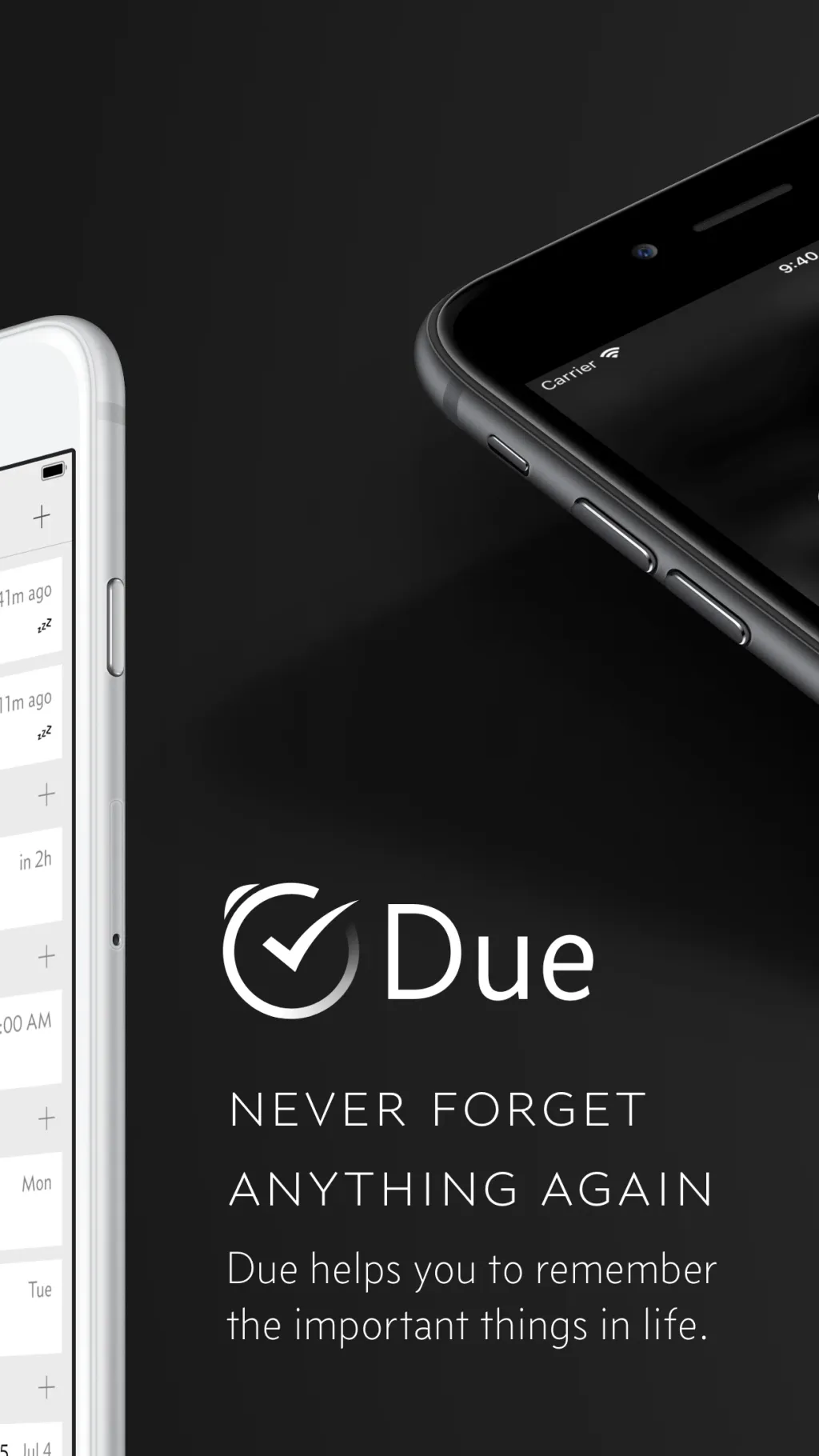 Due - Reminders & Timers App Store screenshot 2