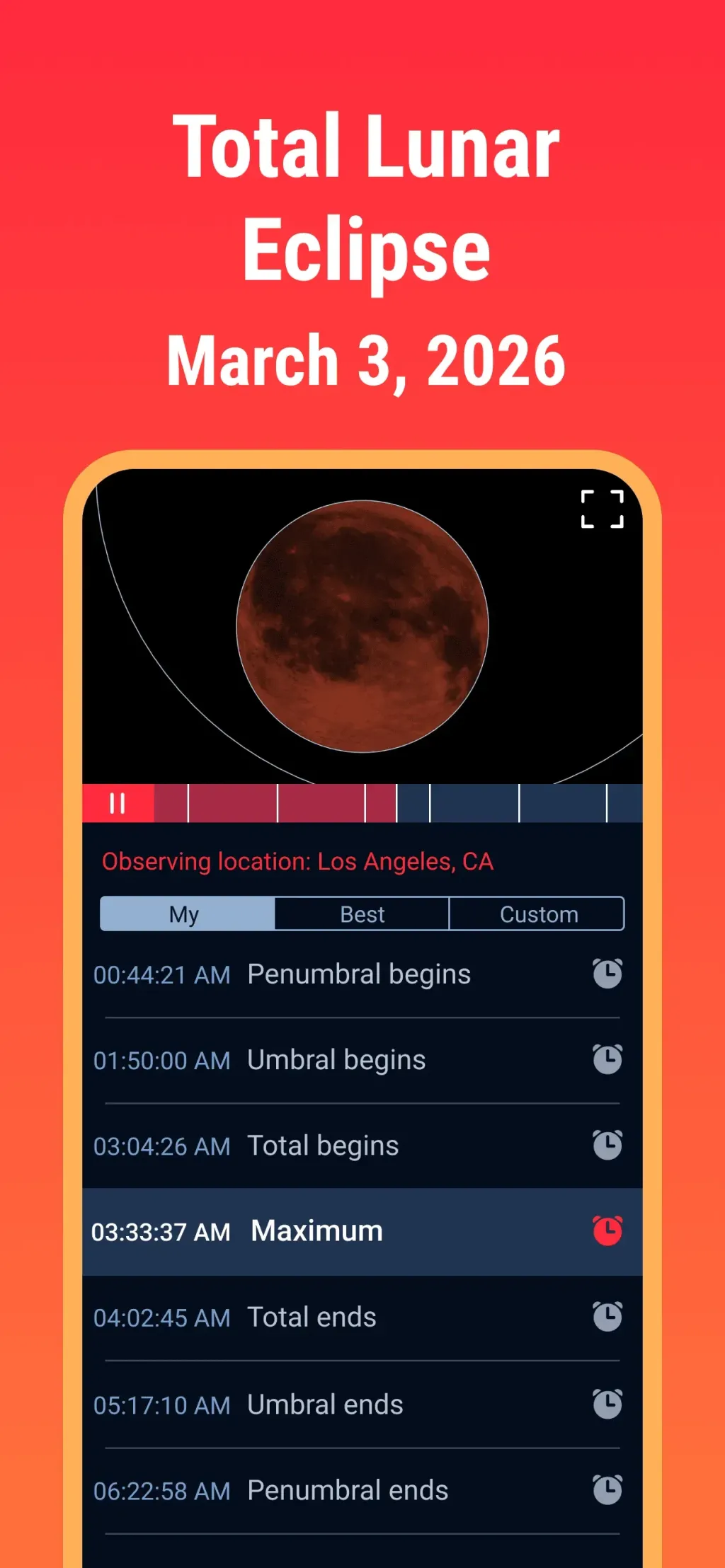 Eclipse Guide:March 2026 App Store screenshot 2