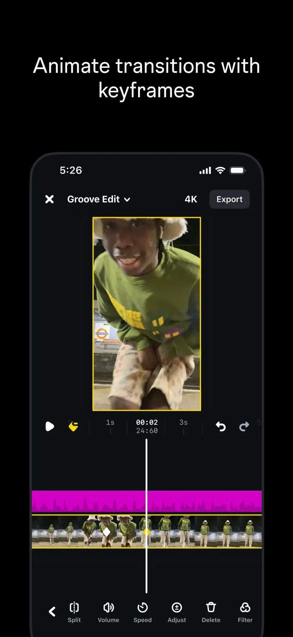 Edits: Video Editor App Store screenshot 3