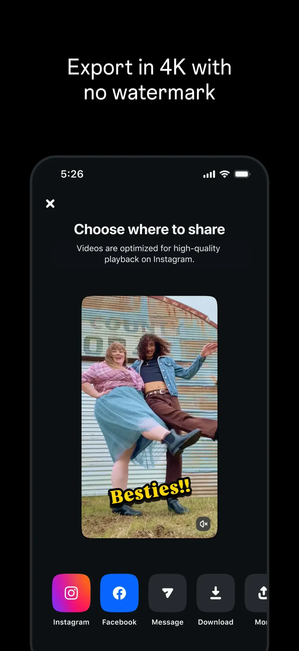 Edits: Video Editor App Store screenshot 5