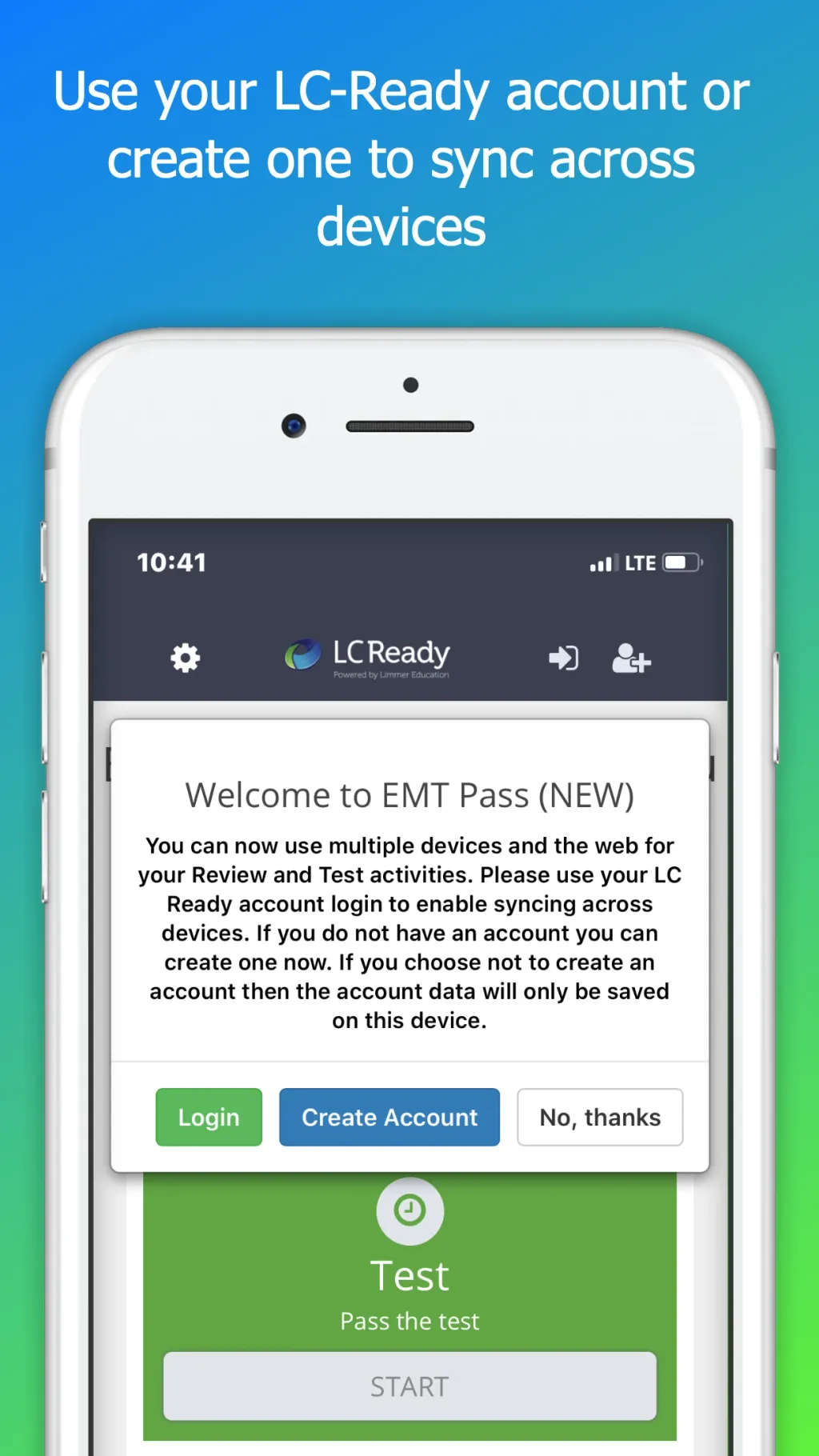 EMT PASS (new) App Store screenshot 1