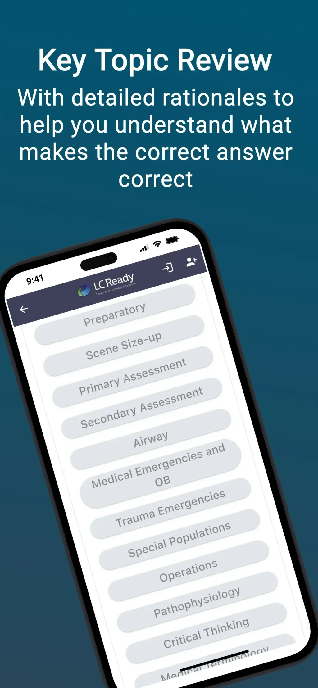 EMT Review Plus screenshot 3