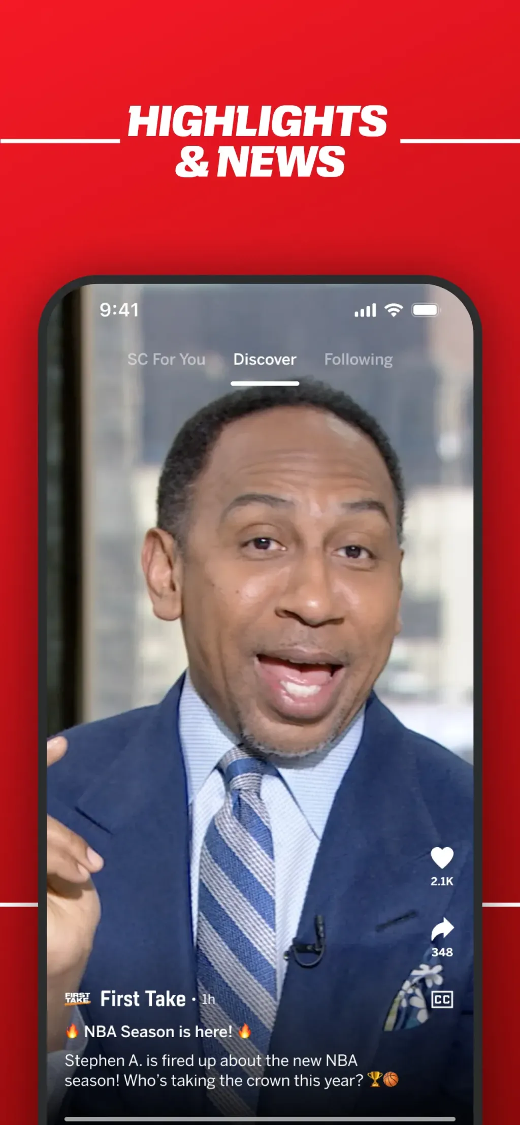 ESPN: Live Sports & Scores App Store screenshot 4