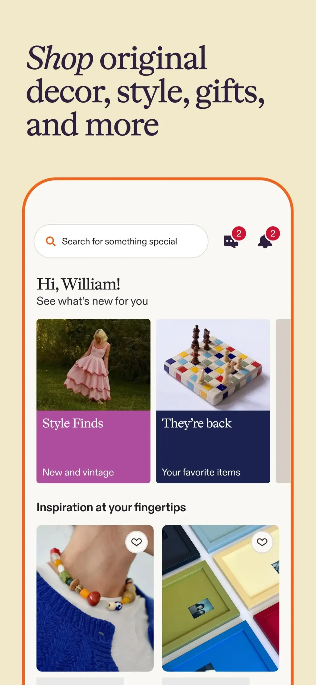 Etsy: Shop Home, Style & More screenshot 1