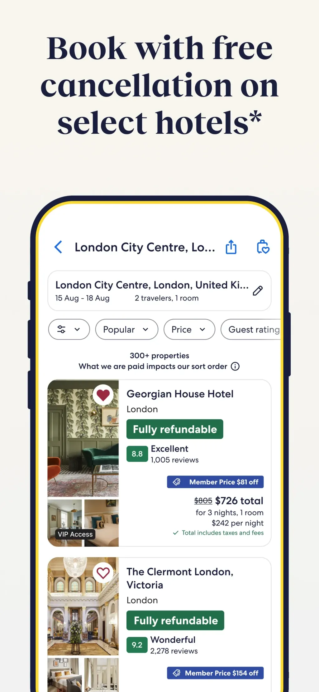 Expedia: Hotels, Flights, Cars screenshot 3