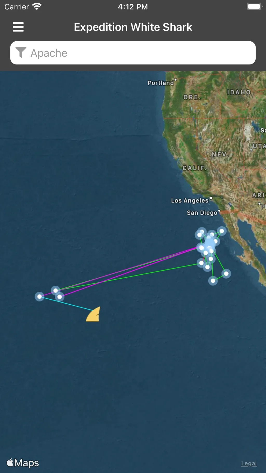 Expedition White Shark App Store screenshot 3