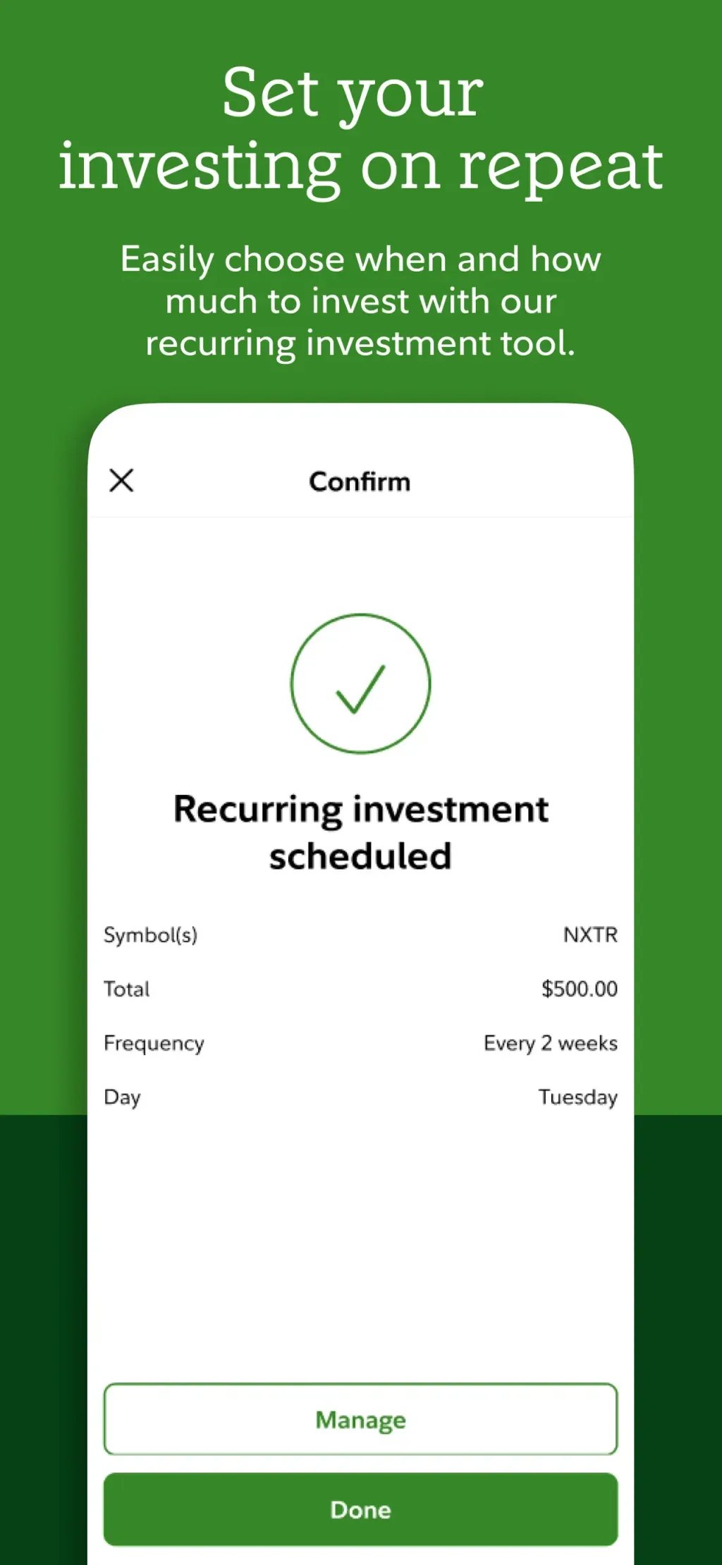 Fidelity Investments App Store screenshot 2