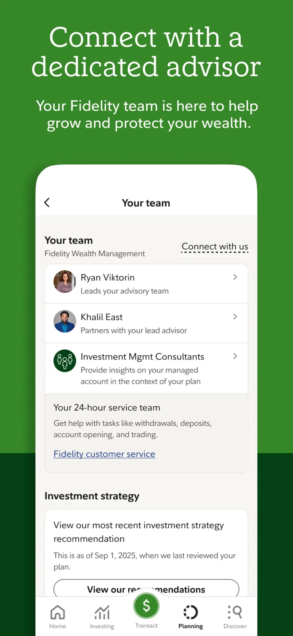Fidelity Investments App Store screenshot 3