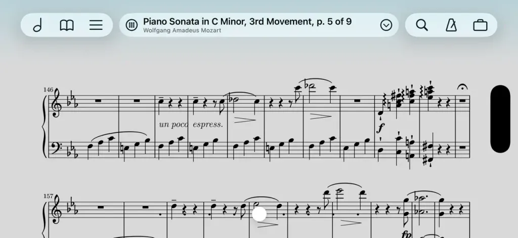forScore App Store screenshot 1