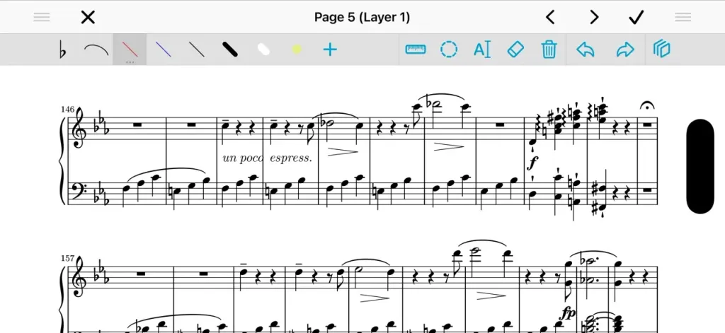 forScore App Store screenshot 2