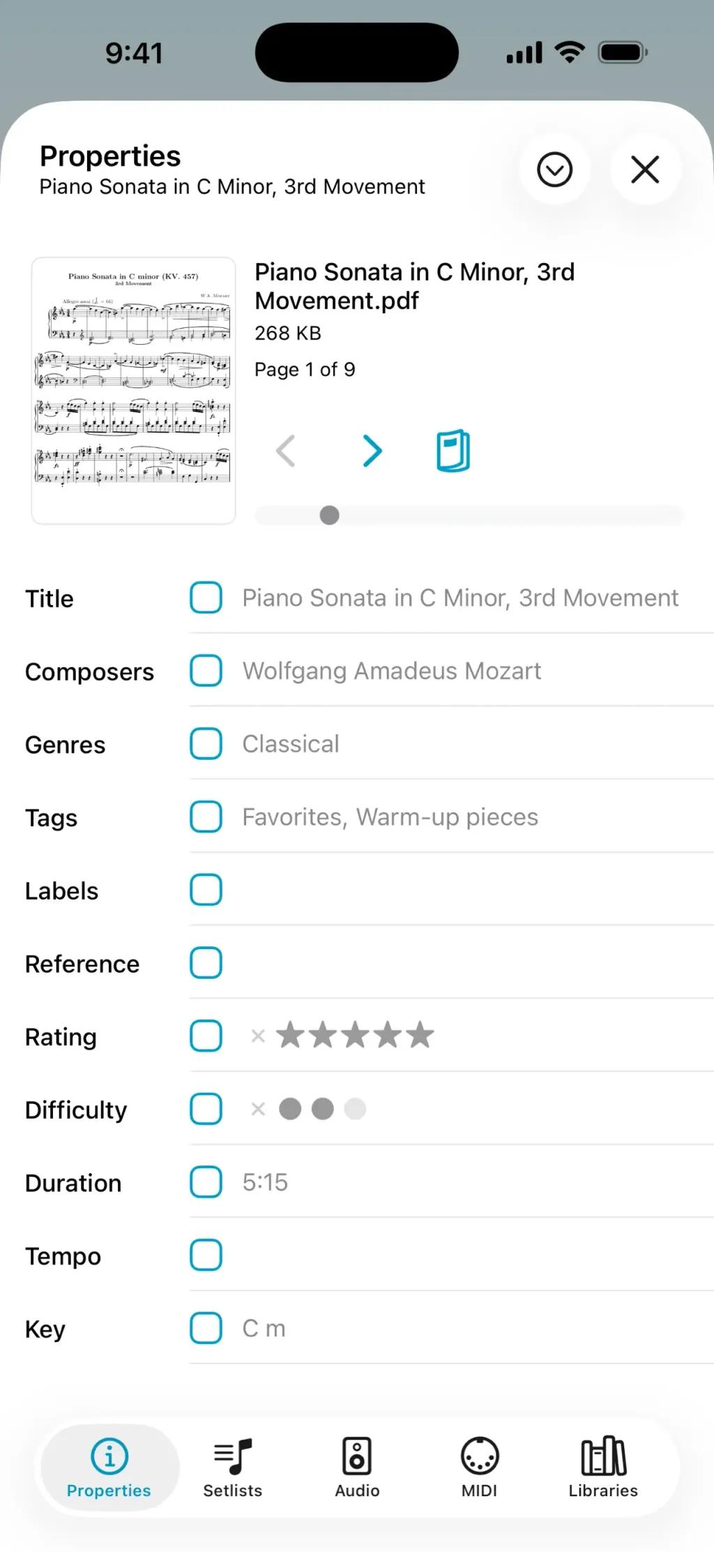 forScore App Store screenshot 8