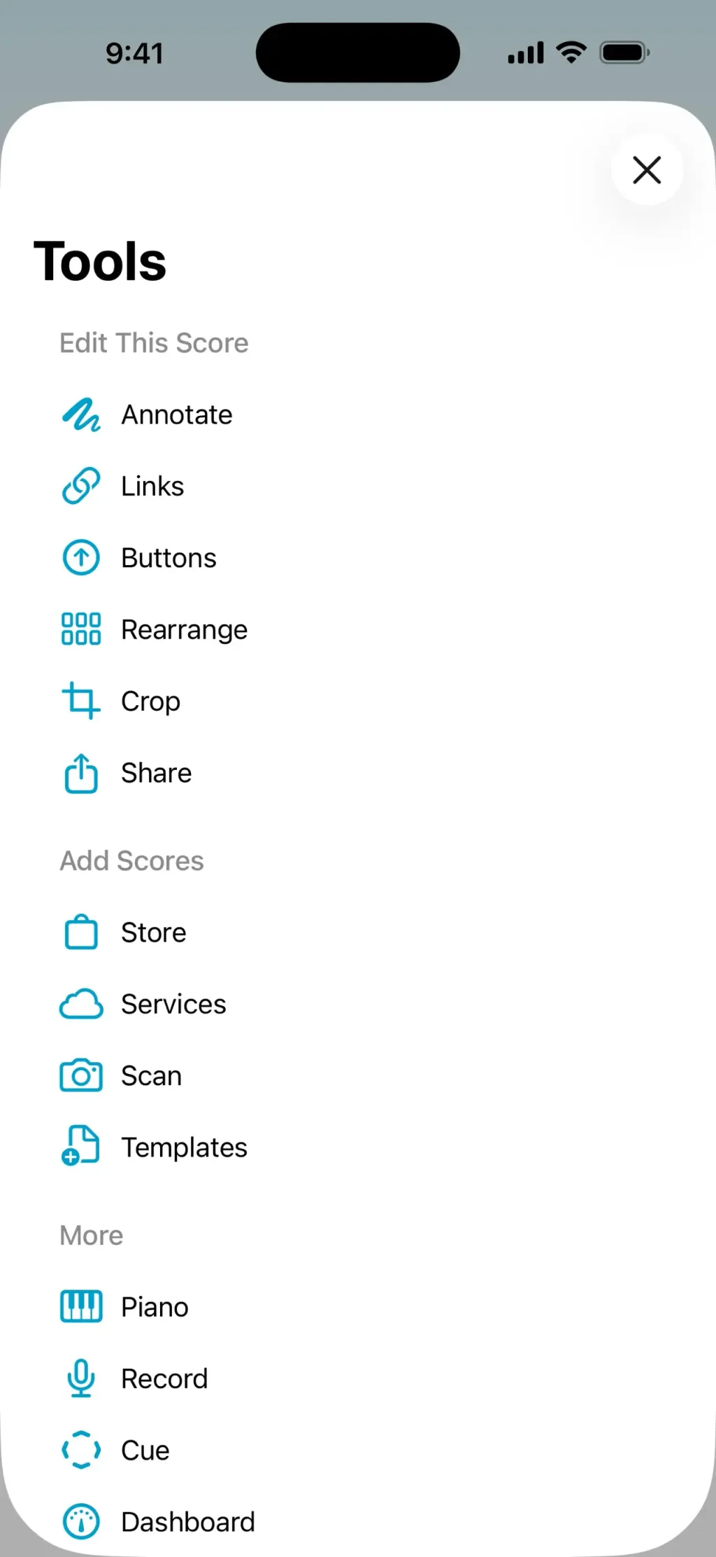 forScore App Store screenshot 9