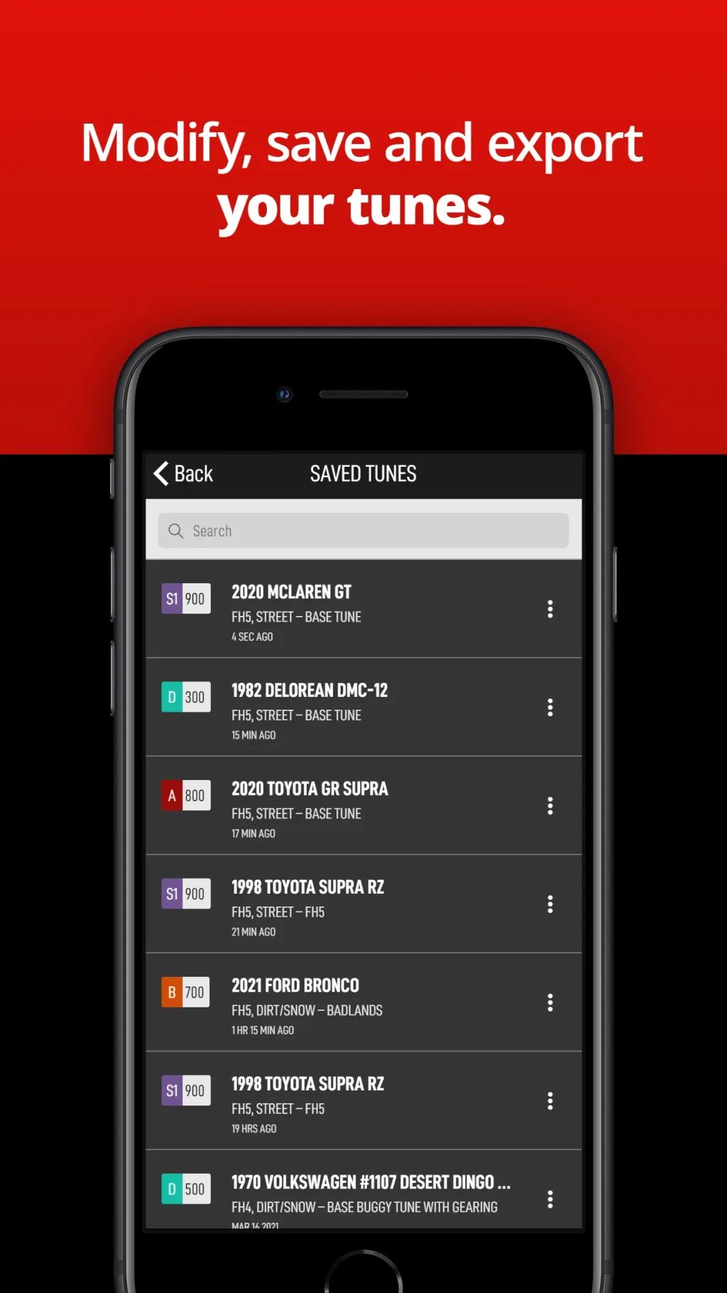 ForzaTune Pro App Store screenshot 8